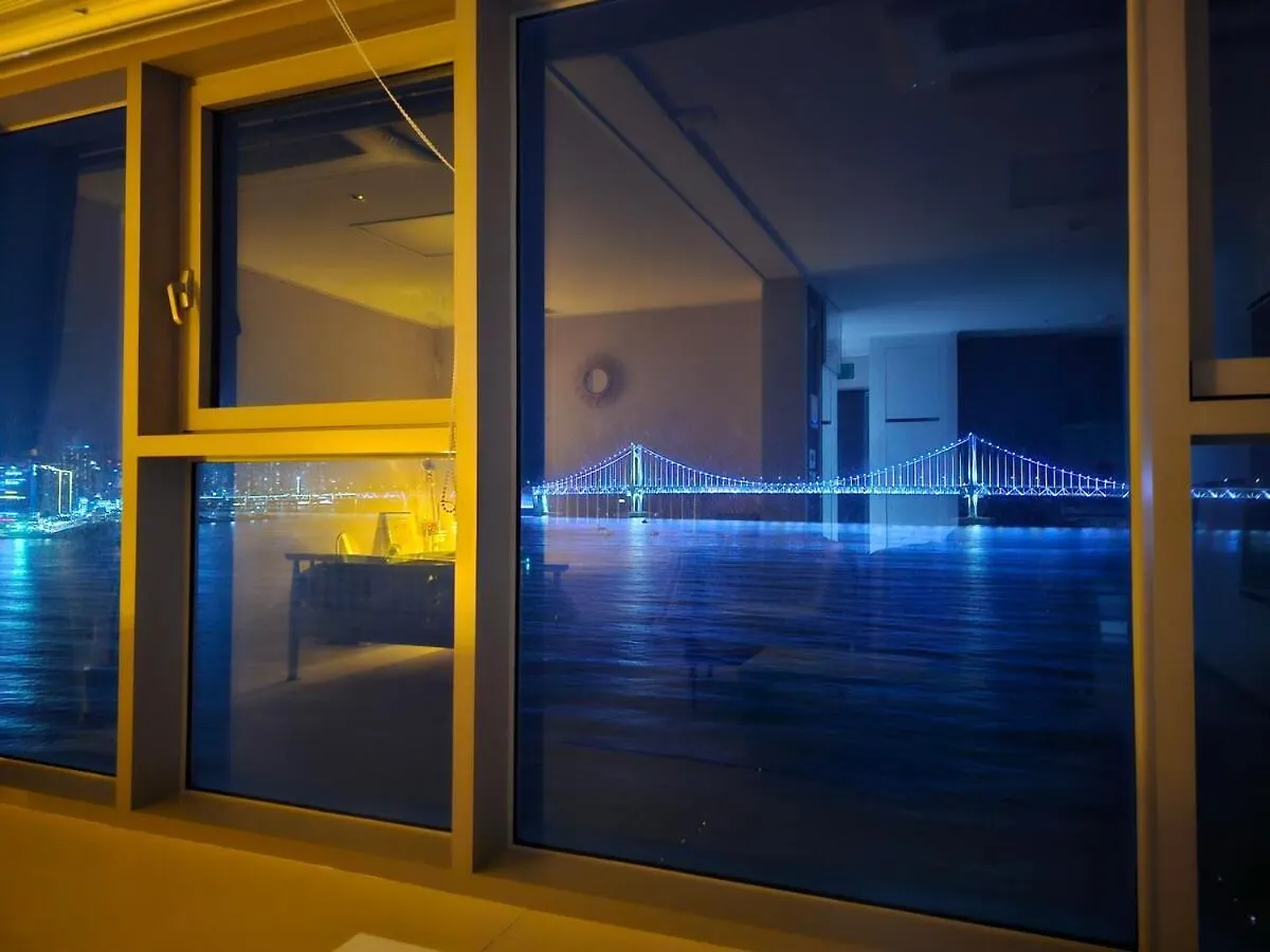 Gwangan - 1Sec To Gwanganli Beach, Oceanview Busan Apartment